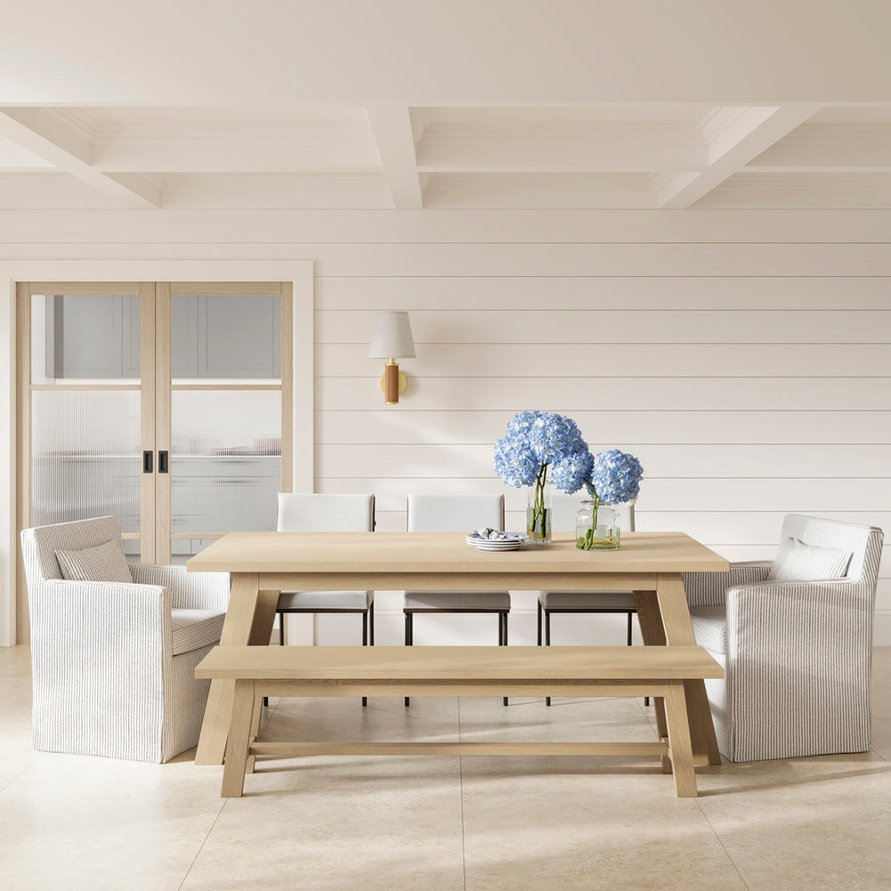 O&Co Barton Dining Table in Latte