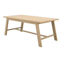 O&Co Barton Dining Table in Latte