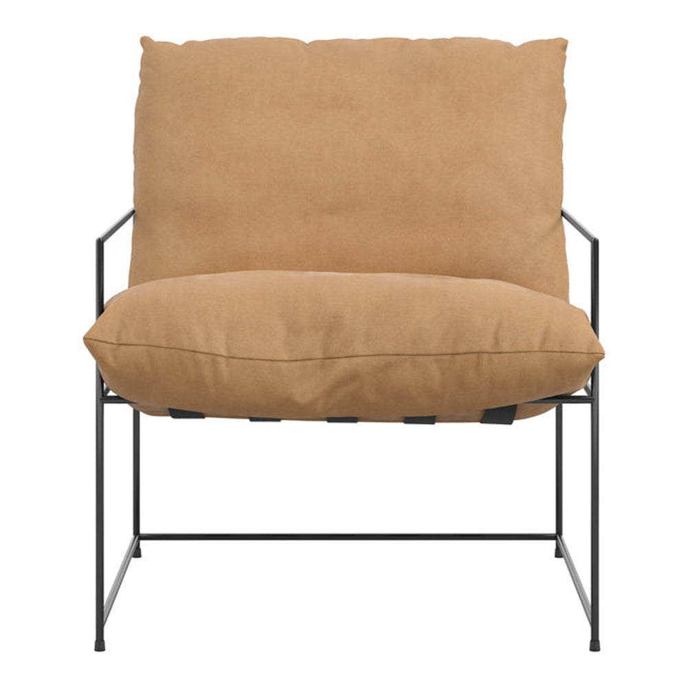 O&Co Brooklyn Tobacco Accent Chair in Brown