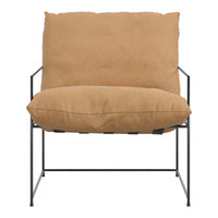 O&Co Brooklyn Tobacco Accent Chair in Brown