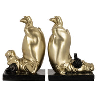 Richmond Interiors Hippo Bookends