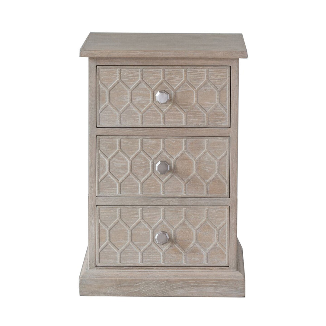 Odiham Bedside Table - Aged Oak DIDesigns 1