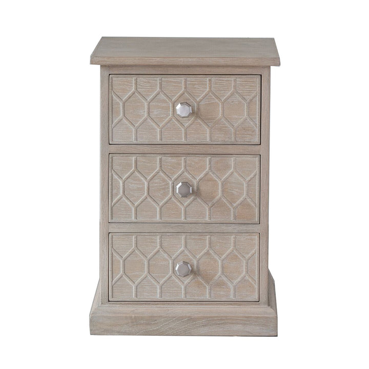 Odiham Bedside Table - Aged Oak DIDesigns 1