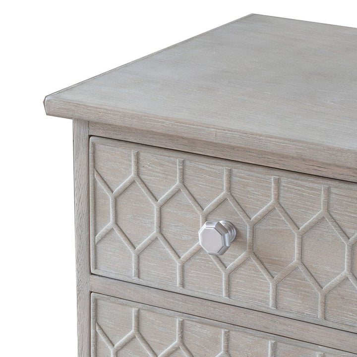 Odiham Bedside Table - Aged Oak DIDesigns 3