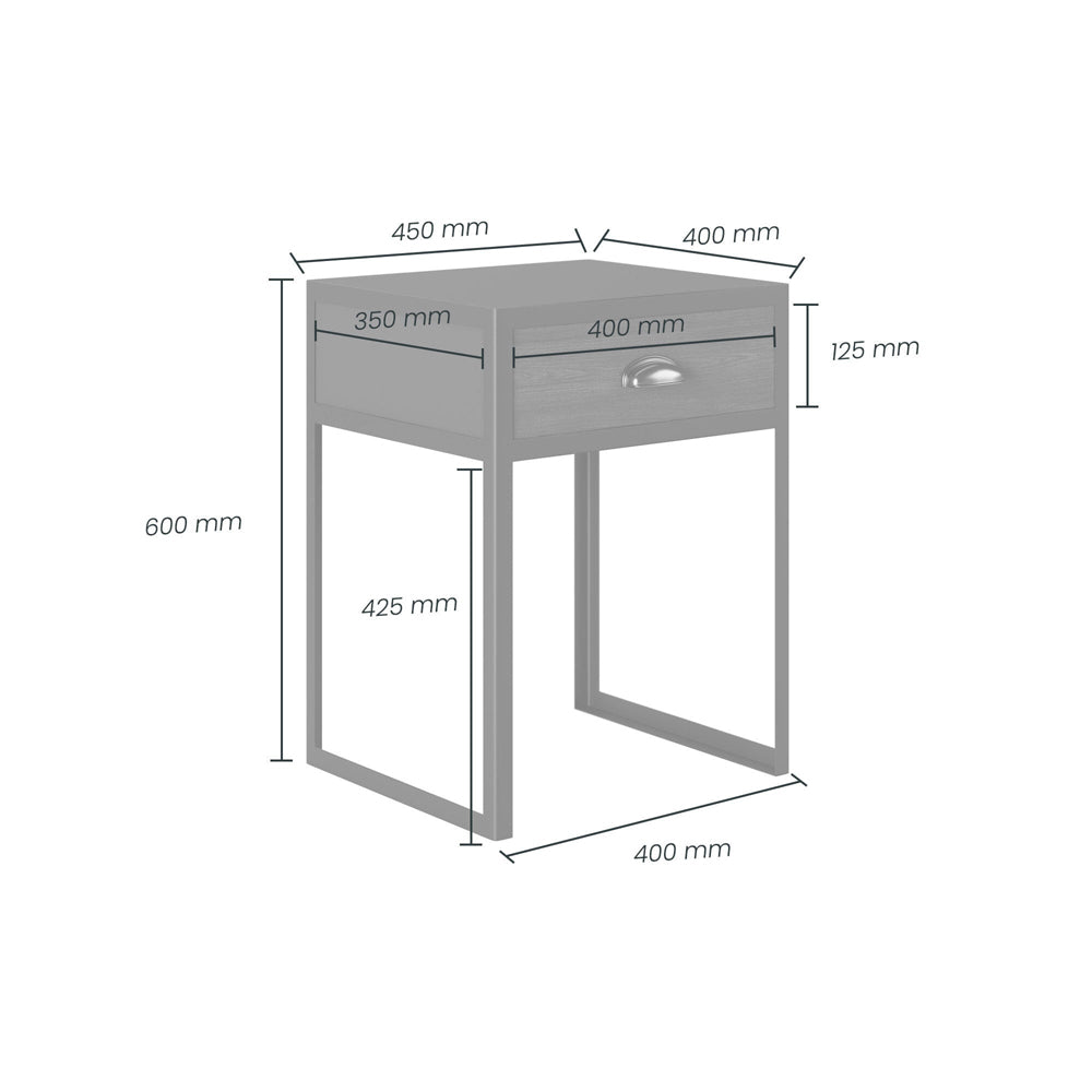 DI Designs Grafton Bedside Table