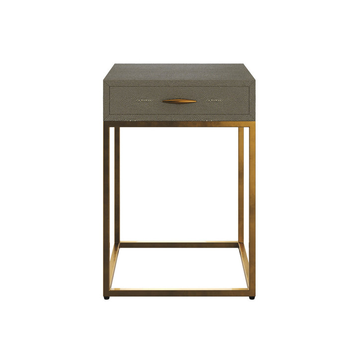 Hampton Bedside - Grey Shagreen DIDesigns 1