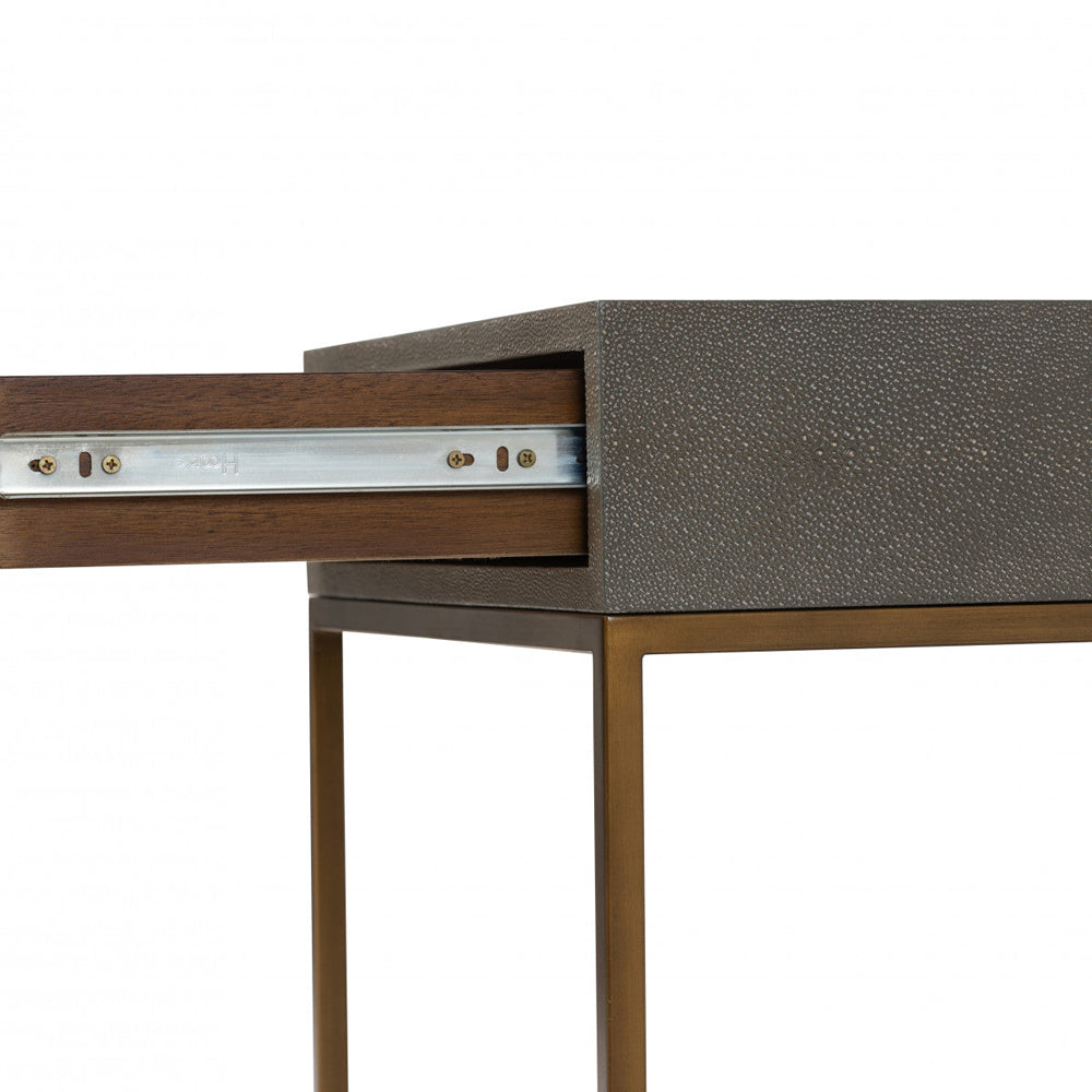Hampton Bedside - Grey Shagreen DIDesigns 5