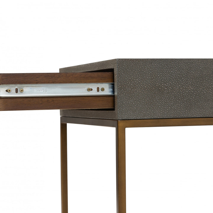Hampton Bedside - Grey Shagreen DIDesigns 5