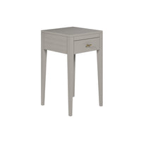 DI Designs Radford Bedside Table 1 Drawer - Grey