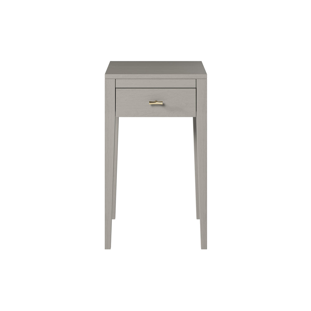 DI Designs Radford Bedside Table 1 Drawer - Grey