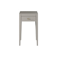 DI Designs Radford Bedside Table 1 Drawer - Grey