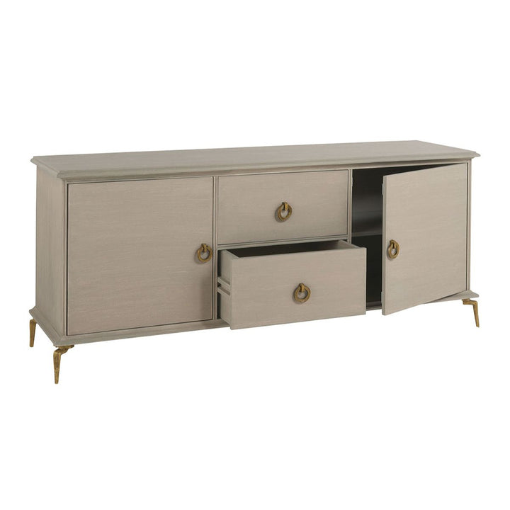 Gabrielle Mango Wood Sideboard - Greige Patina