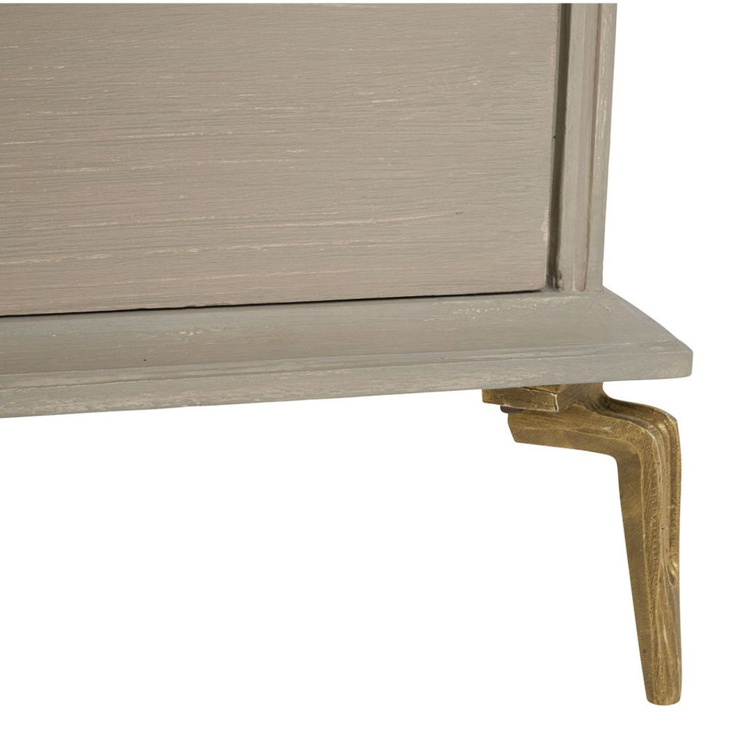Gabrielle Mango Wood Sideboard - Greige Patina