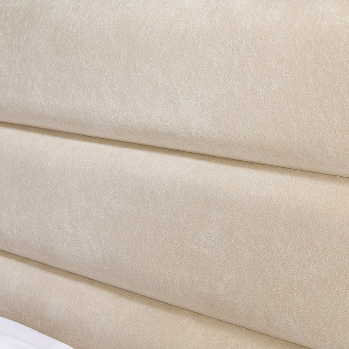 Bethany Luxury Panelled Upholstered Bed - Cream Home of Beds 4