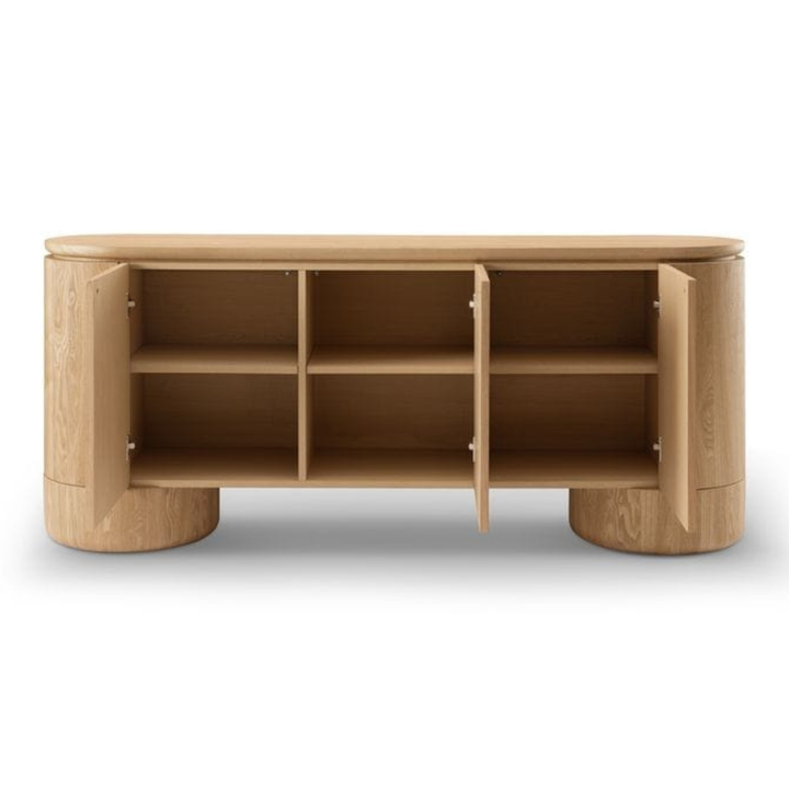 Berwick 3 Door Buffet - Ash Oak