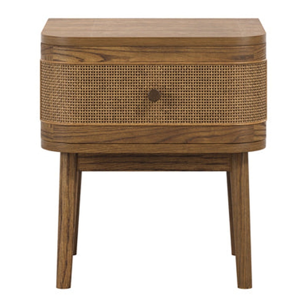 Creek Bedside Cabinet - Smoked Wood LPD Home 1