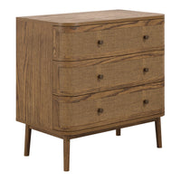 O&Co Creek Chest Of Drawers in Smoked Wood