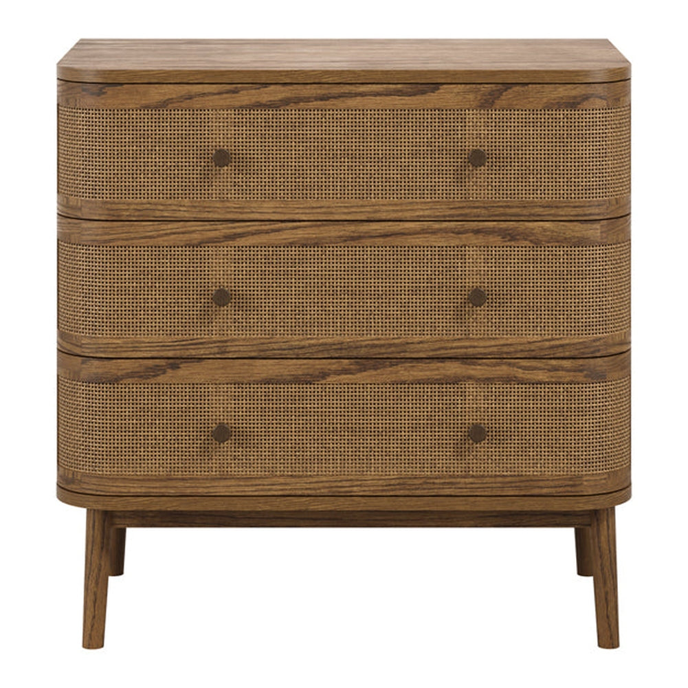 O&Co Creek Chest Of Drawers in Smoked Wood