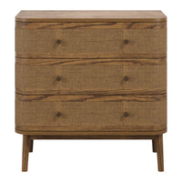 O&Co Creek Chest Of Drawers in Smoked Wood