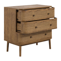 O&Co Creek Chest Of Drawers in Smoked Wood