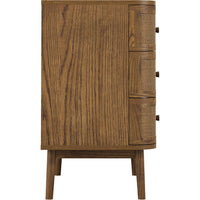 O&Co Creek Chest Of Drawers in Smoked Wood