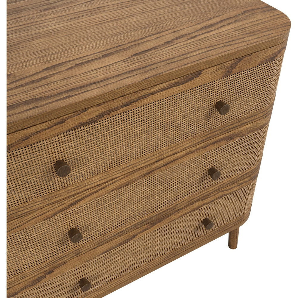 O&Co Creek Chest Of Drawers in Smoked Wood