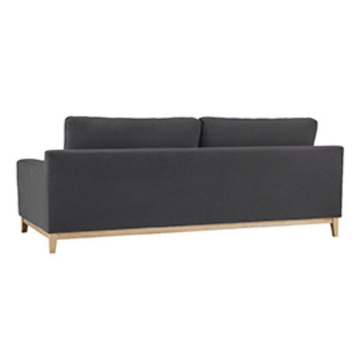 Leonore Sofa - Dark Grey Cotton Velvet