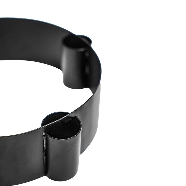 Centrepiece Candle Holder - Black Ivyline 3