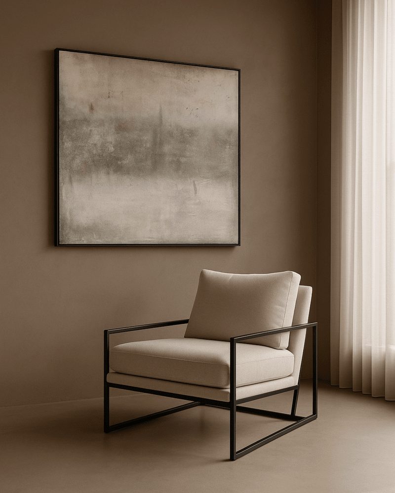 Newell Lounge Chair - Avery Velour Cream Tommy Franks 2