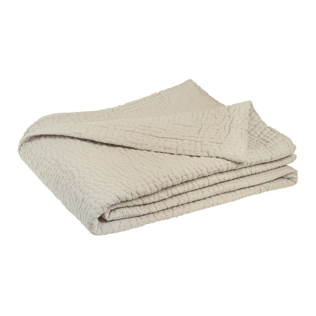Cesar Cotton Bedspread - Putty