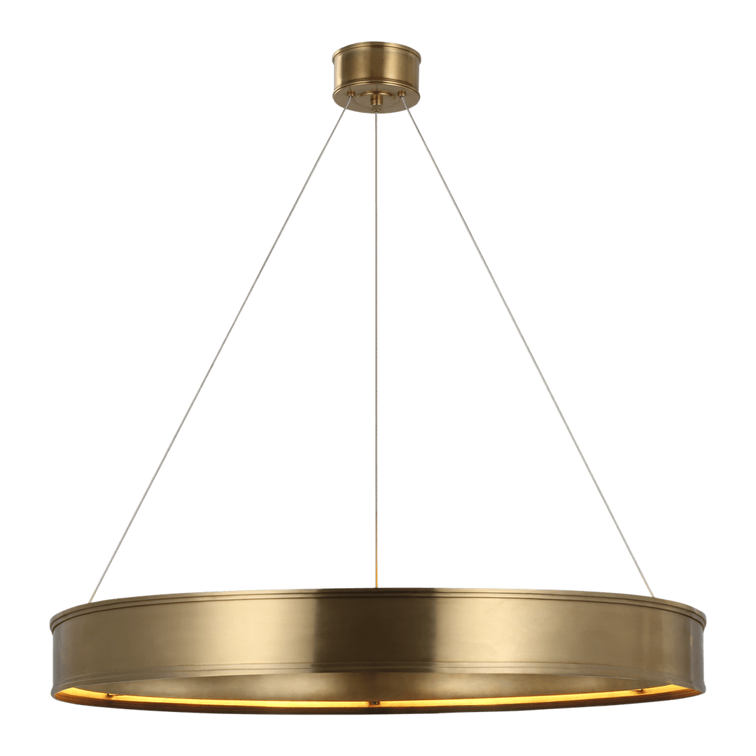 Connery 40" Ring Chandelier - Antique-Burnished Brass Visual Comfort 1