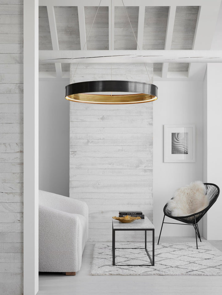 Connery 40" Ring Chandelier - Bronze Visual Comfort 2