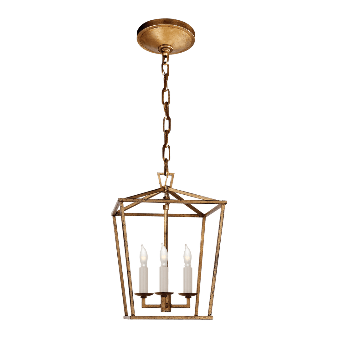 Darlana Mini Lantern - Gilded Iron Visual Comfort 1
