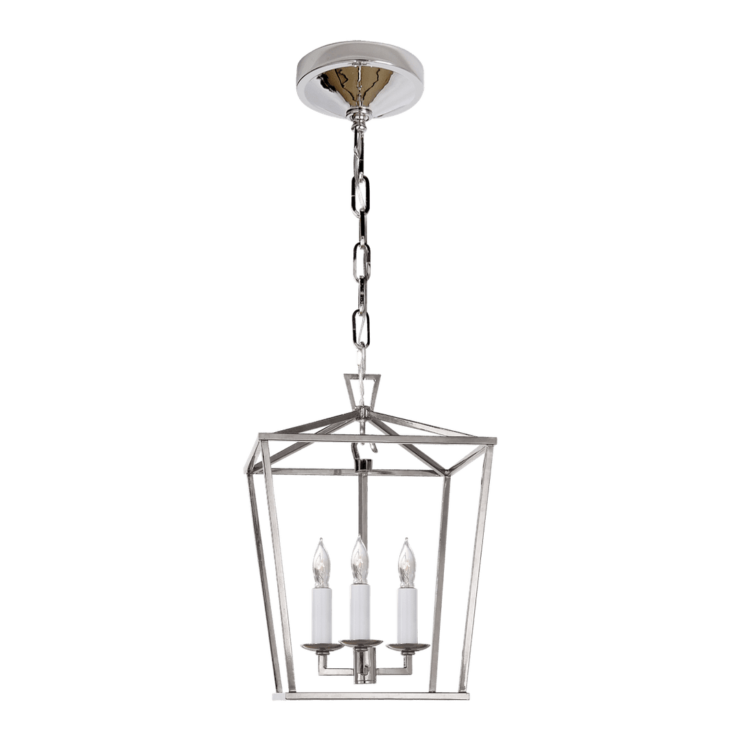 Darlana Mini Lantern - Polished Nickel Visual Comfort 1