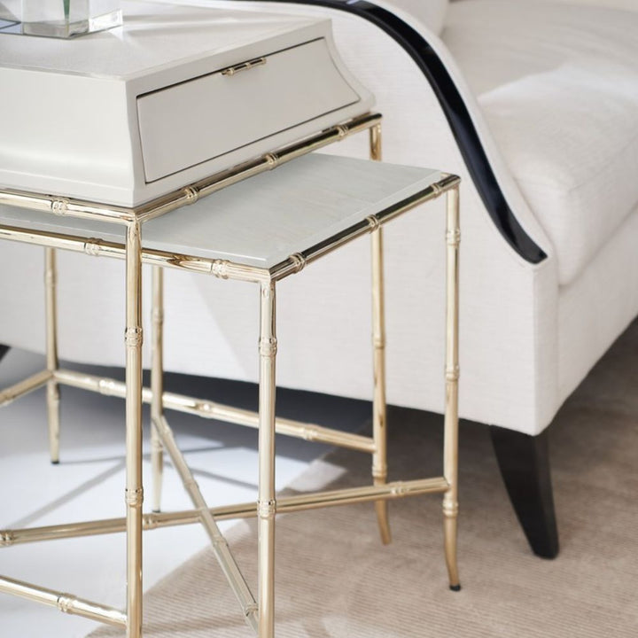 Classic Ceylon Small Nesting Table Caracole 2