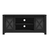 O&Co Flora Media Unit in Black & Glass