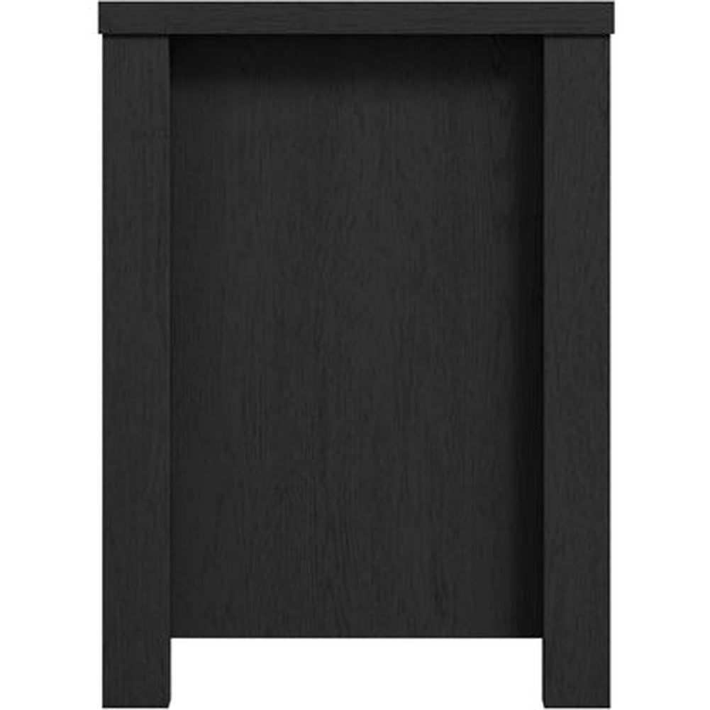 O&Co Flora Media Unit in Black & Glass