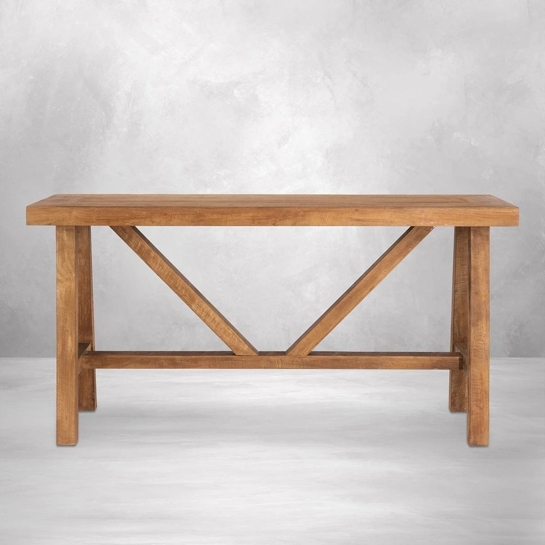 Monastery Rectangular Coffee Table - Recycled Teakwood