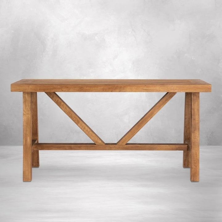 Monastery Rectangular Coffee Table - Recycled Teakwood