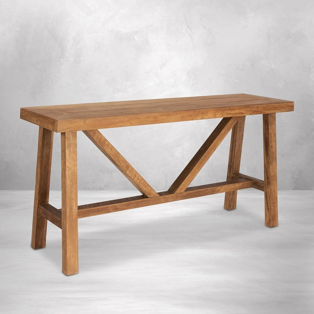 Monastery Rectangular Coffee Table - Recycled Teakwood