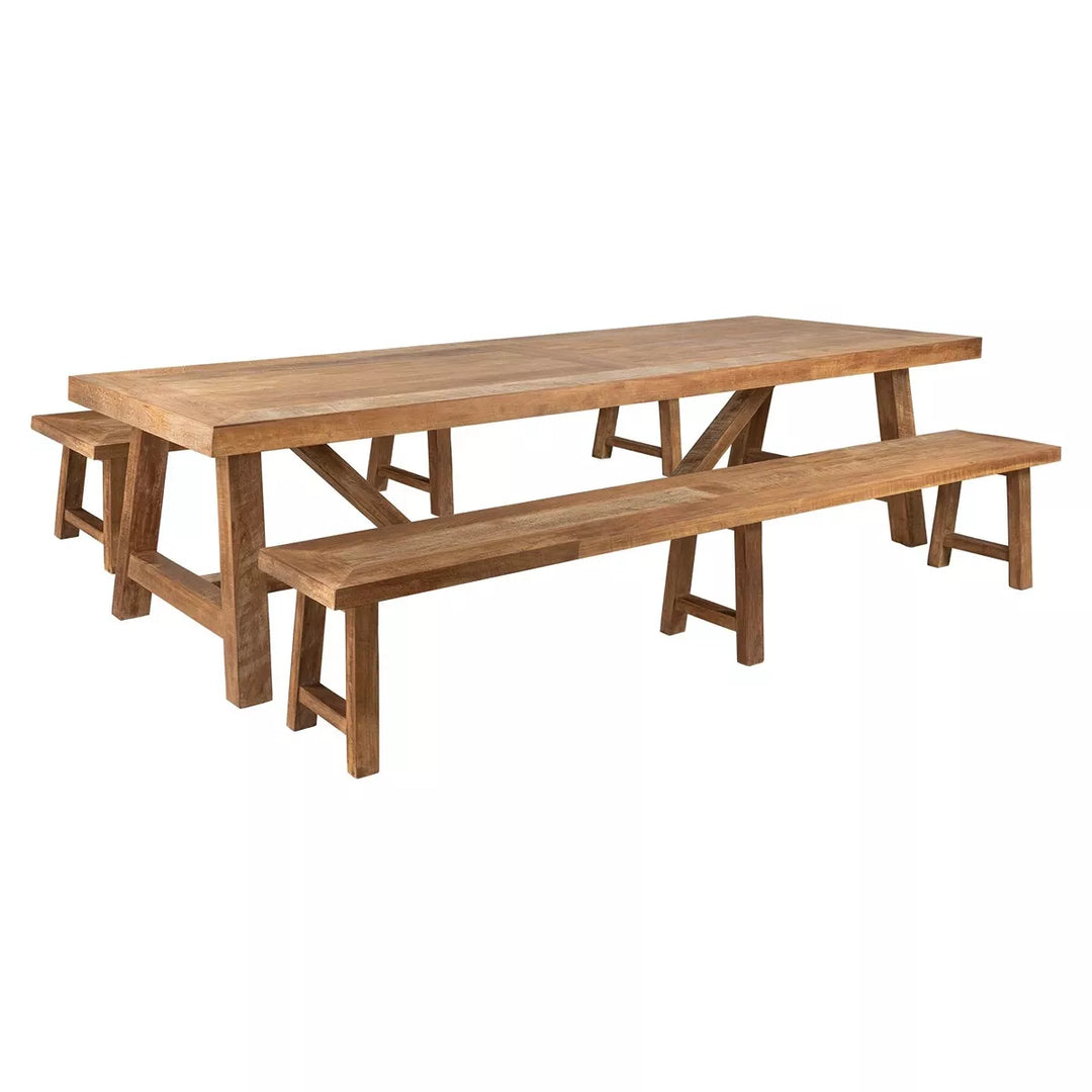 Monastery Bench - Recycled Teakwood