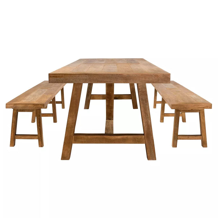 Monastery Bench - Recycled Teakwood