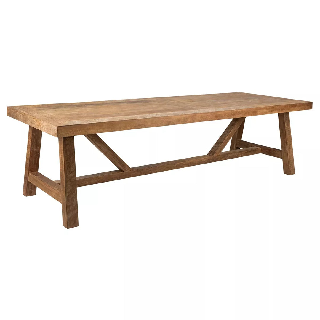 Monastery Rectangular Dining Table - Recycled Teakwood