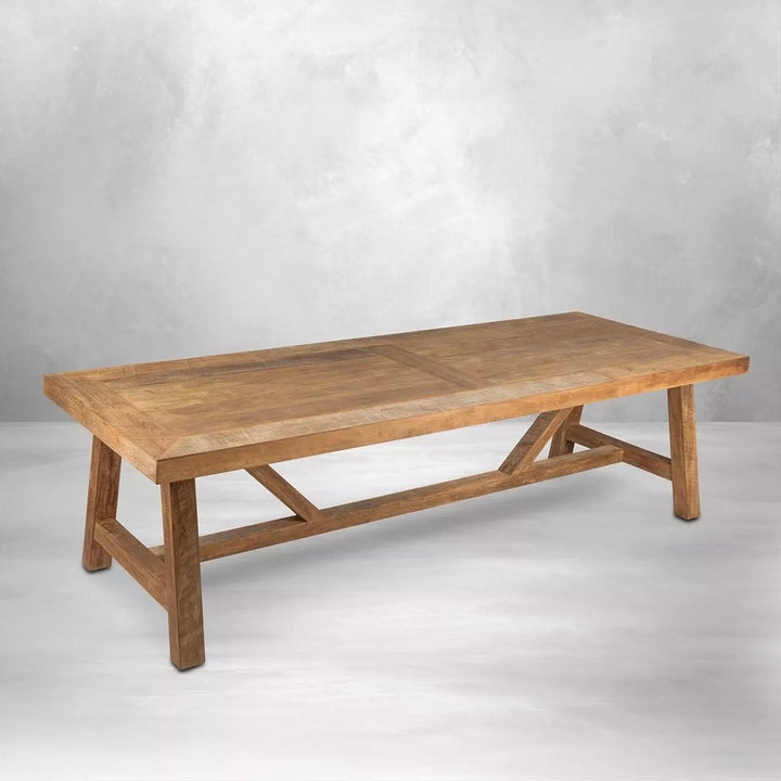 Monastery Rectangular Dining Table - Recycled Teakwood