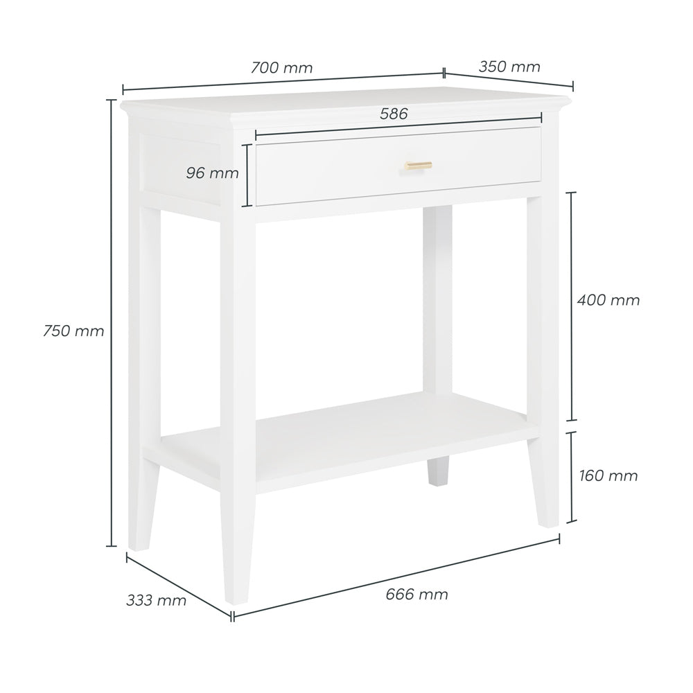 Chilworth Console Table - White DIDesigns 4