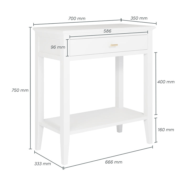 Chilworth Console Table - White DIDesigns 4