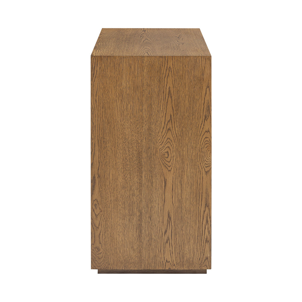 DI Designs Charlton Ribbed Walnut Chest of Drawers