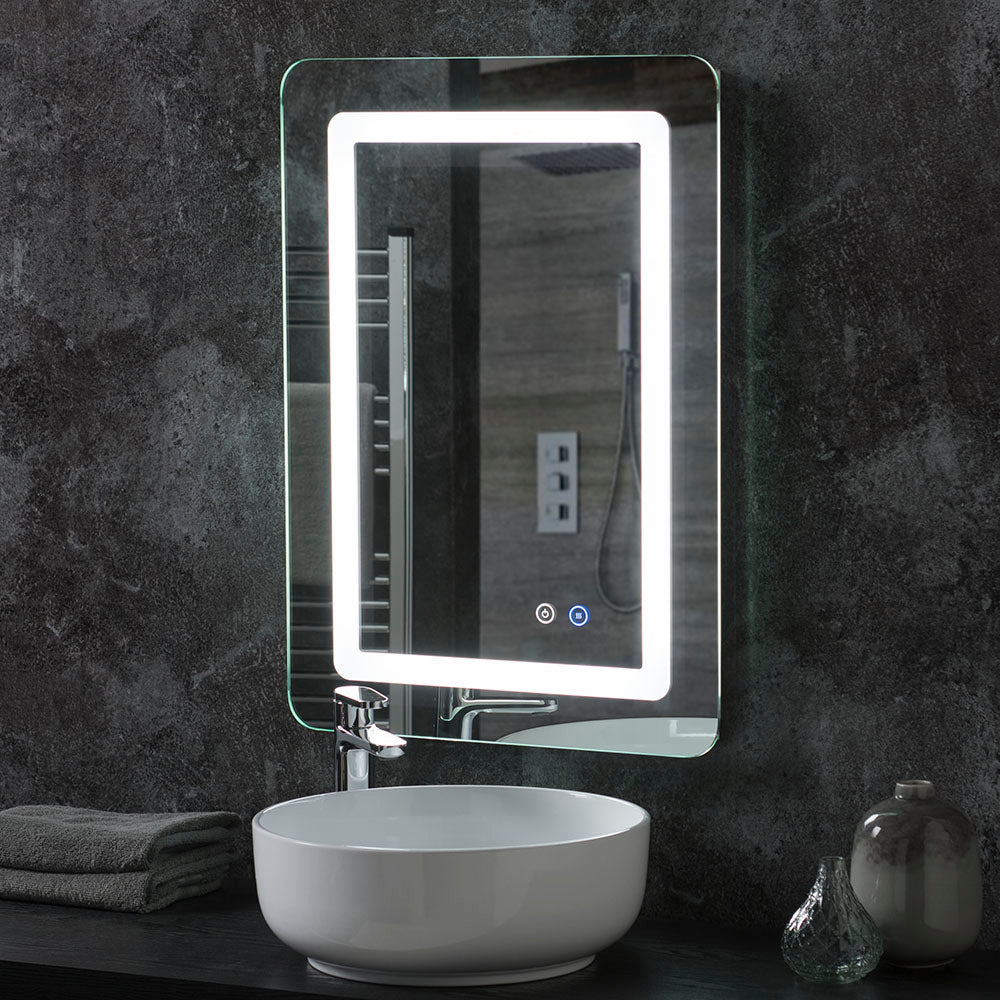 Olivia's Colorado LED Portrait Bathroom Mirror