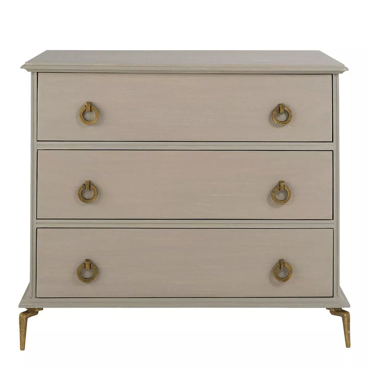 Gabrielle 3 Drawer Dresser - Greige