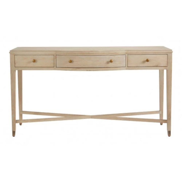 Ines Console Table - Whitewashed Oak